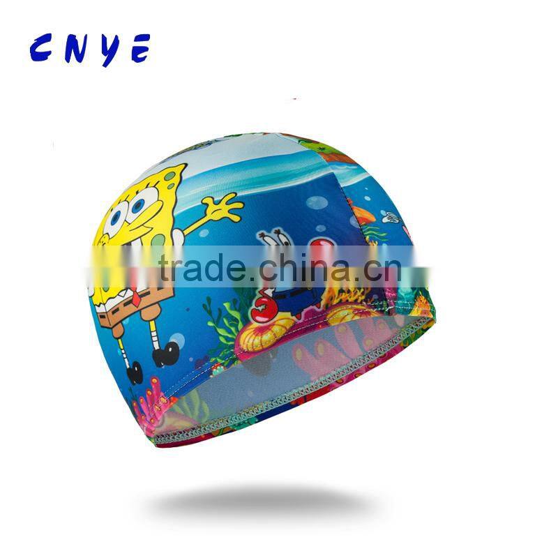 CNYE Silica Gel Cool Swim Caps Knit Swim Cap Waterproof Swim Cap 100% for children.Hot-sale!!