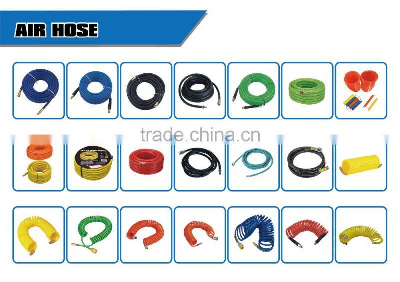 5x8mm pu air hose with brass swivel connectors