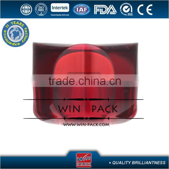 special type amber acrylic cream jar.cream bottle,plastic cosmetic jar.