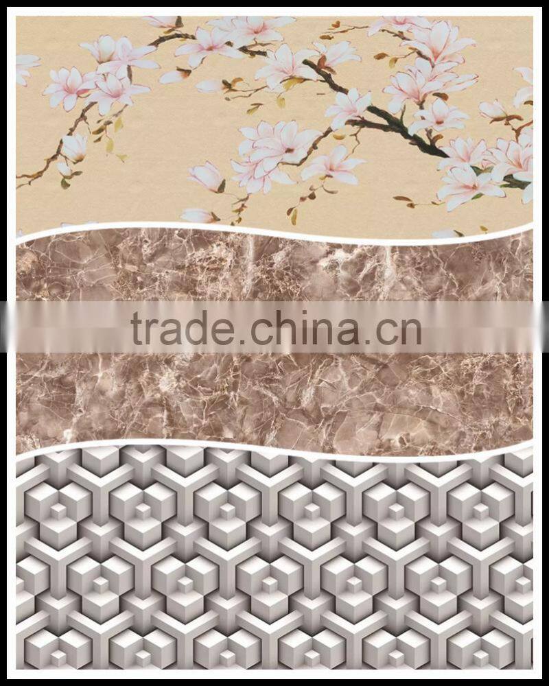 decorative laminated painted glass for wardrobe sliding door glass