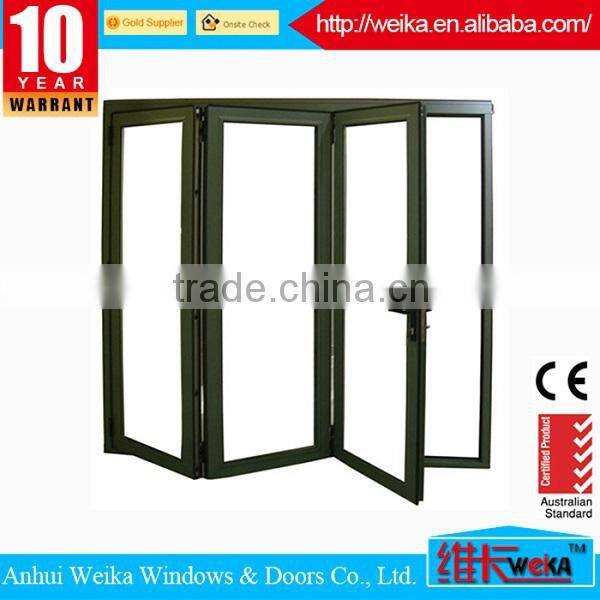 Newest design high quality folding sliding door