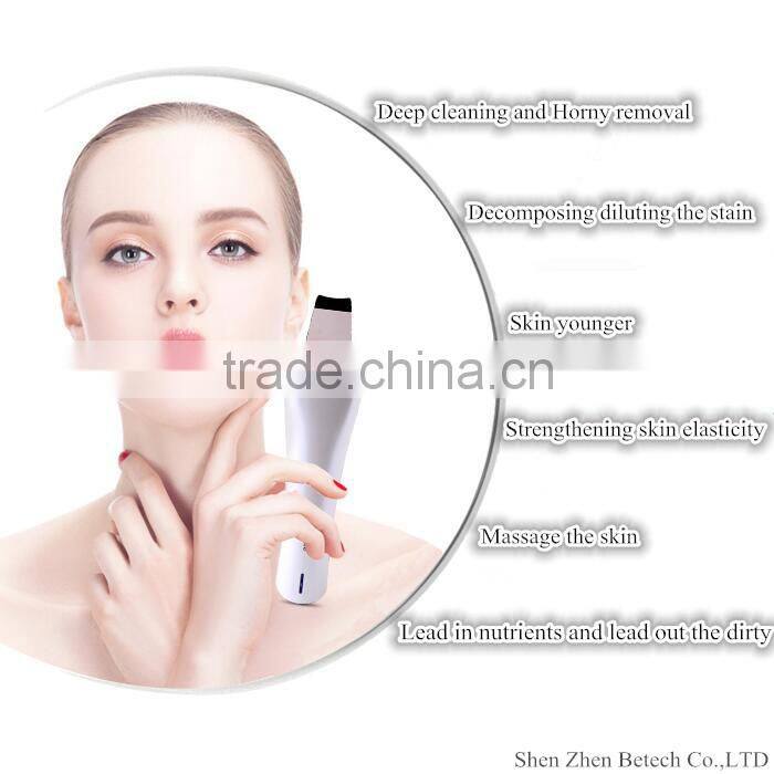 Beauty skin facial Ultrasound skin scrubber ultraschall Beauty machine