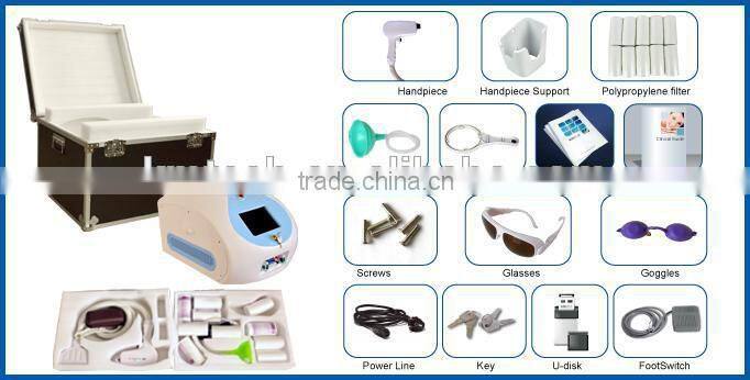 808nm wavelength portable laser hair removal machine for home use