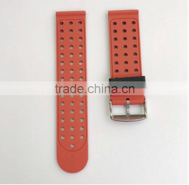 Double Color Men Women Sport Watchband Silicone Rubber Strap Watch Band For Samsung Gear S3 Replacement Watchbands