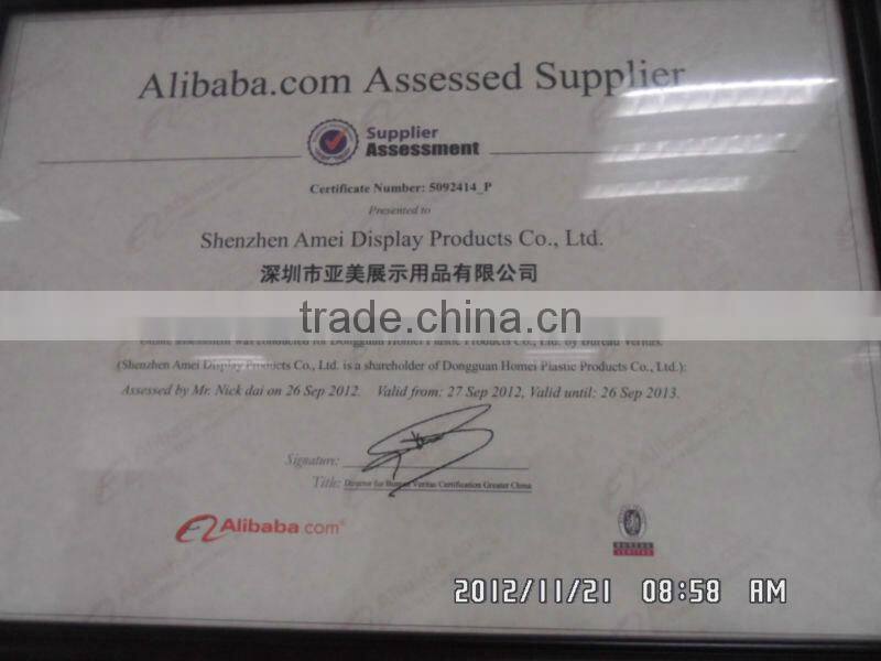 Promotional custom shape acrylic award plaque