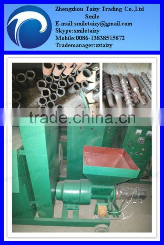 Rice husk charcoal sticks machine with low price for sale