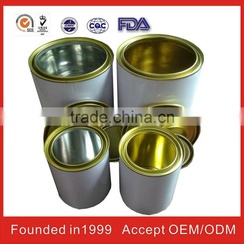 chemical round metal tool box with ISO9001 FDA & SGS