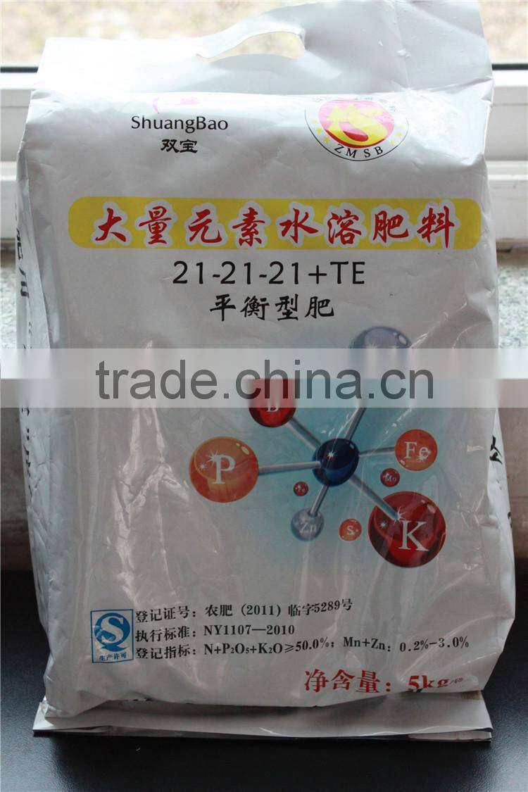 China Advanced Nutrients Foliar Fertilizer 21-21-21+TE