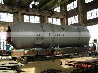 rotary drier for building material