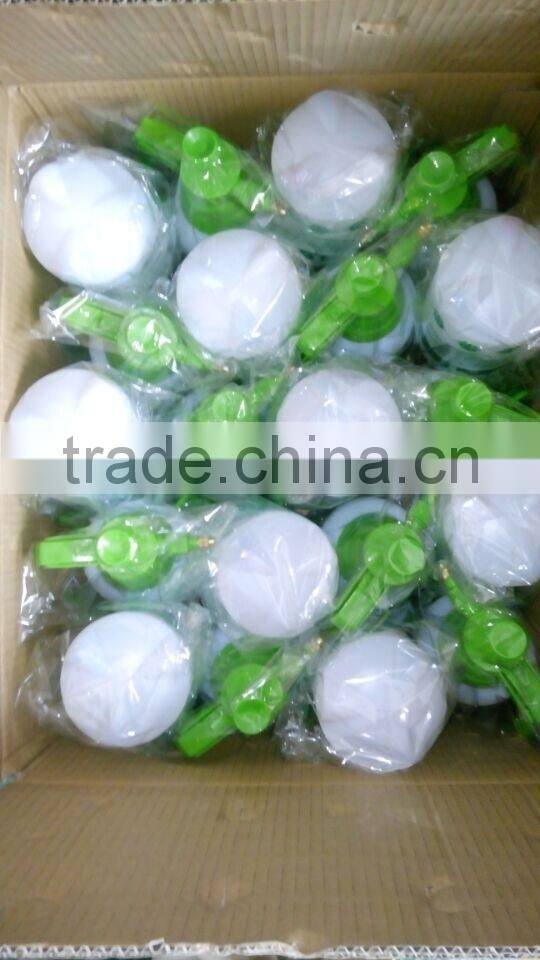 Colorful transparent 1.5L pressure garden pump sprayer