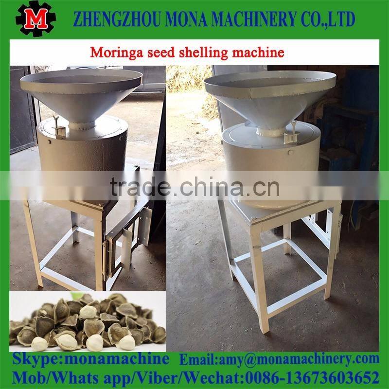 Successed technical reliable quality moringa seed dehuller/ huller/sheller for sale