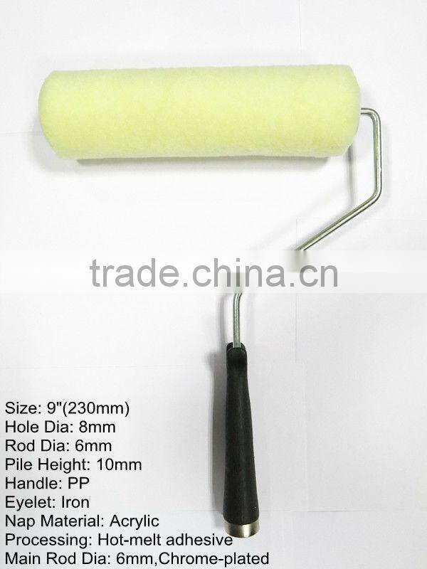 Yellow Sponge Paint roller Brush