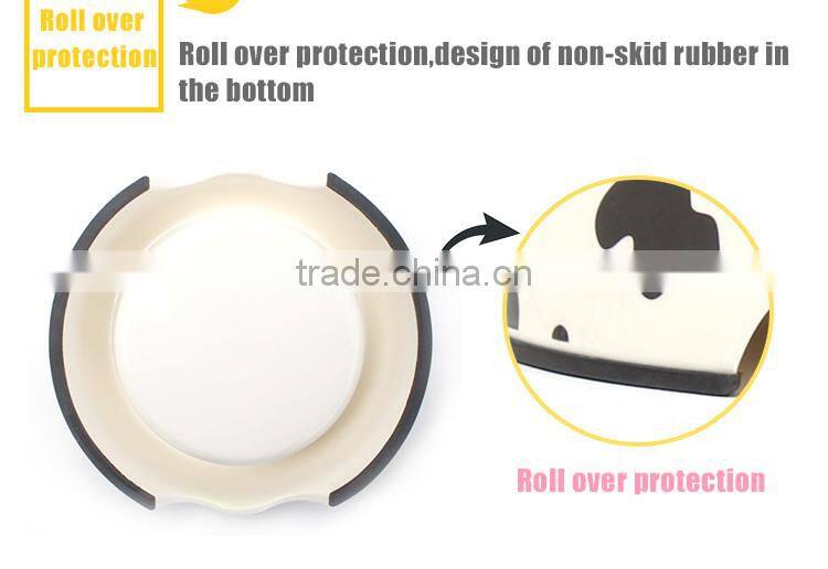 For Amazon and eBay stores Melamine stainless steel paw print pet bowl dog bowl