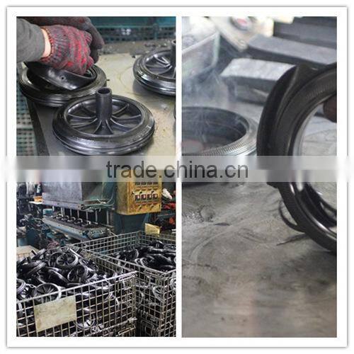 8 inch solid waste bin wheel for Brazil market