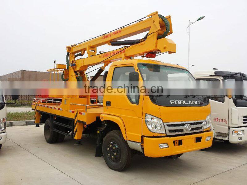 14 m Forland RHD High Working Truck / Overhead Working Truck