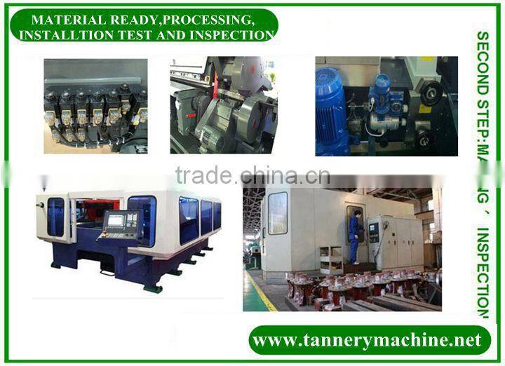 leather splitting machine for wet blue leather