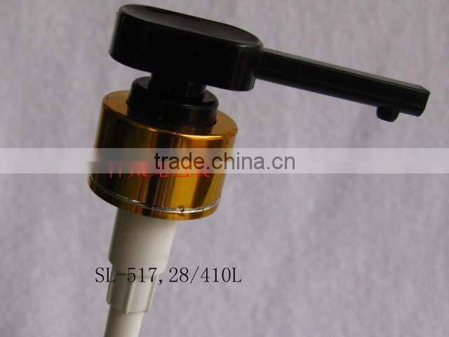 plastic lotion pump long nozzle