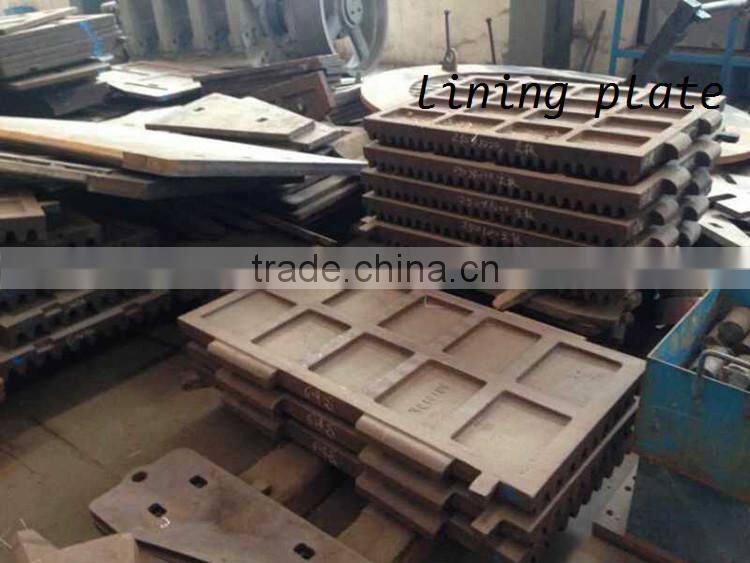 Long life xxnx jaw crusher with capacity of 220-450 t/h