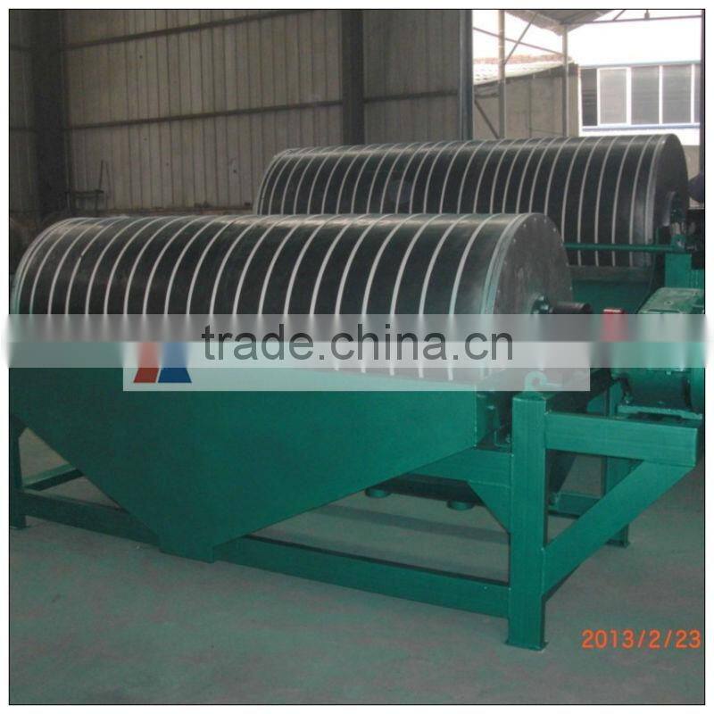 Large capacity Double Wet Drum Magnetic Separator for ore dressing