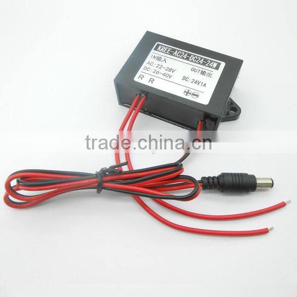 AC24V turn DC24V1A power AC-DC 24V buck module switch 24V1A 24W power adapter