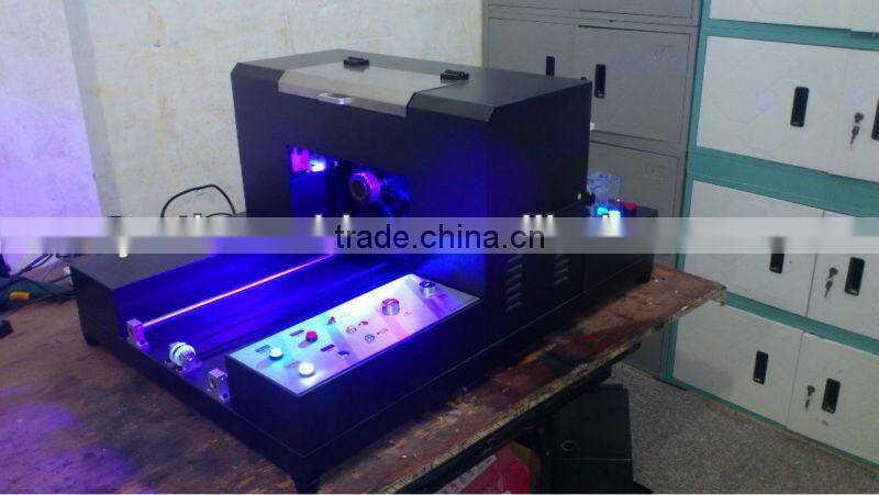 Flatbed Small A3 Size UV Metal Digital Printer