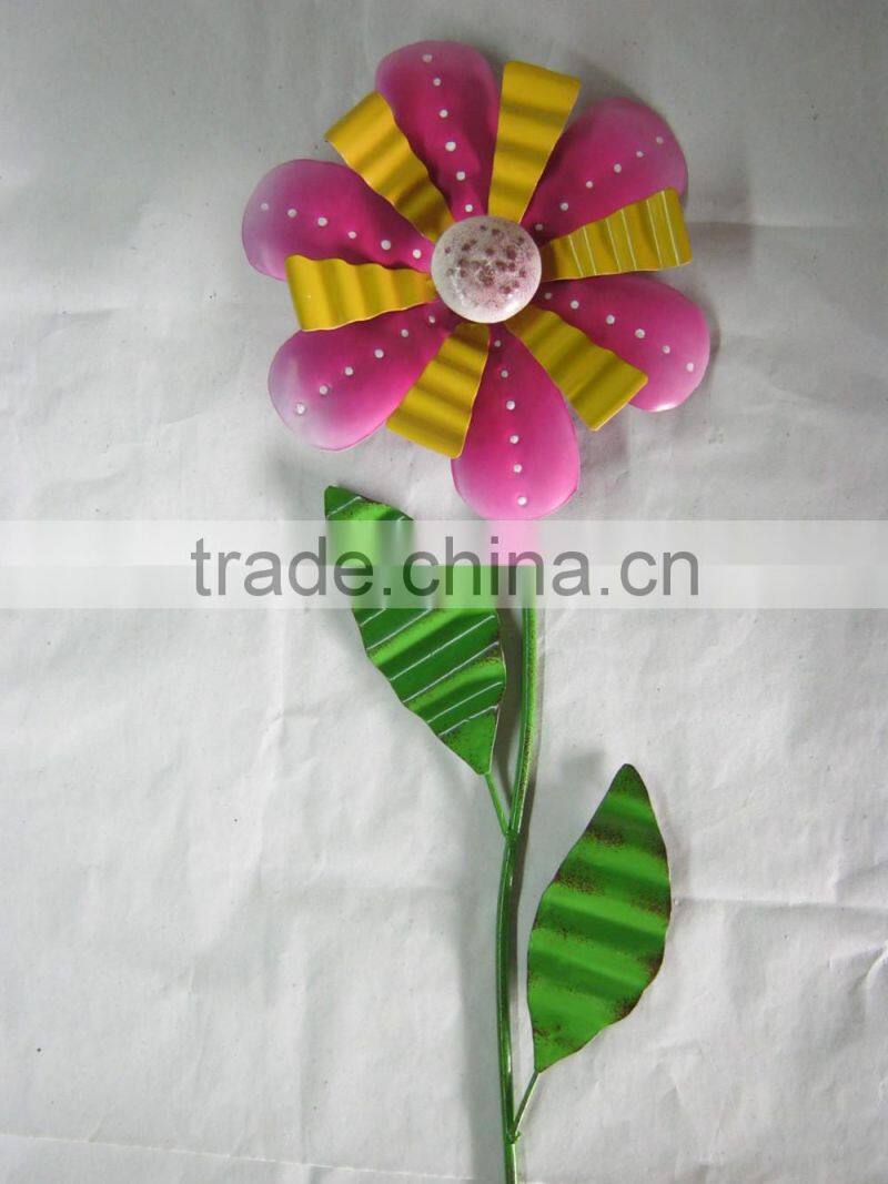 garden decoration flower stakes decorative flower stake metal flower stake flower garden decoration stake flower pick