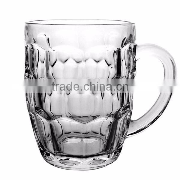 glass beer cup with handle mini beer mug coffee mug glass tea cup mug