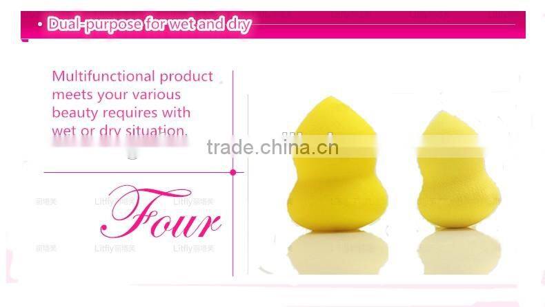 2016 HOT SALE Professional make up powder puff cosmetic Sponge