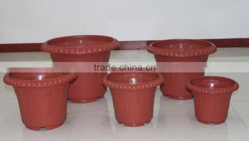 cheapest taizhou injection plastic flower pots