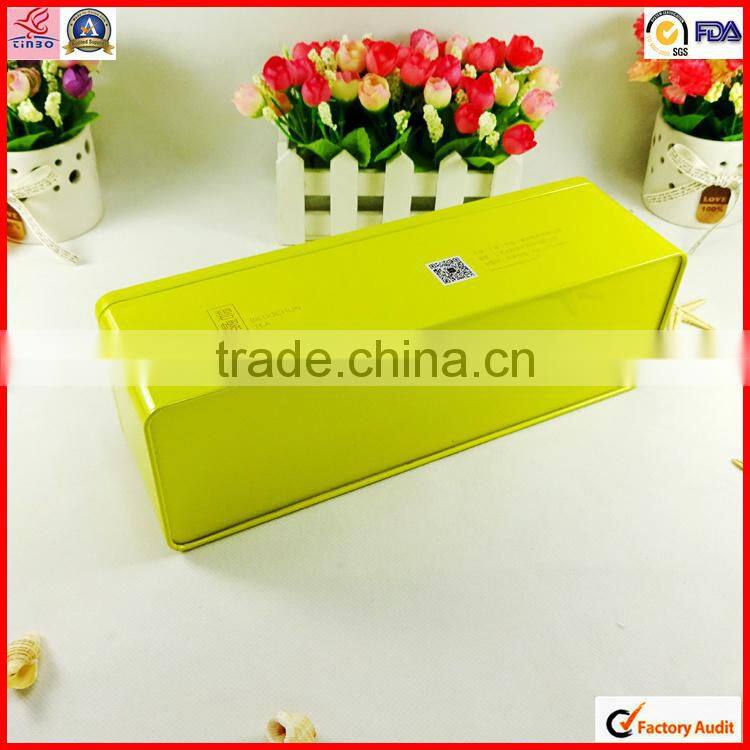 supplier custom american rectangle ginseng tin box