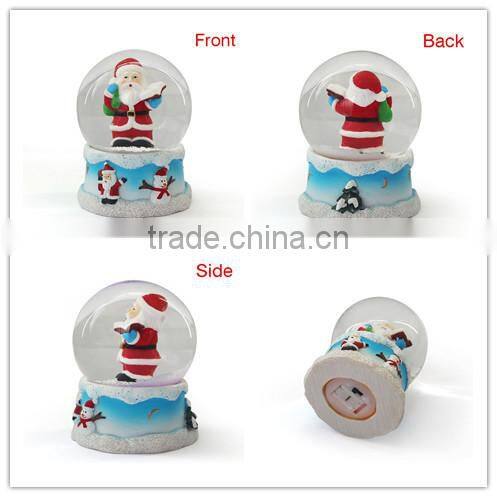 Walmart Christmas Santa LED Snow Globe