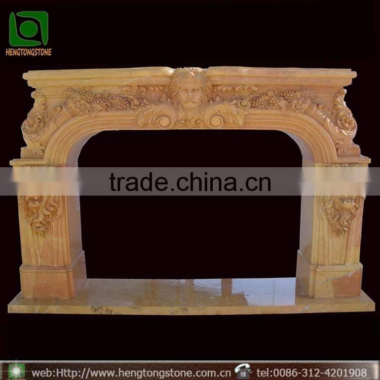 Cheap Natural French Fireplace Mantel