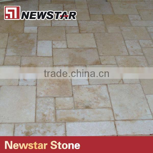 Manufacture golden marble tiles jerusalem grey gold limestone marble
