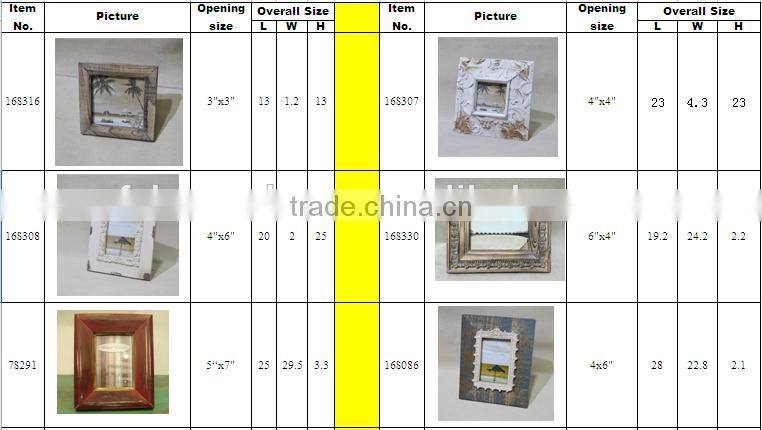 High Quality Wooden Shadow Box Frame Wholesale MDF Picture Frame Photo Frame