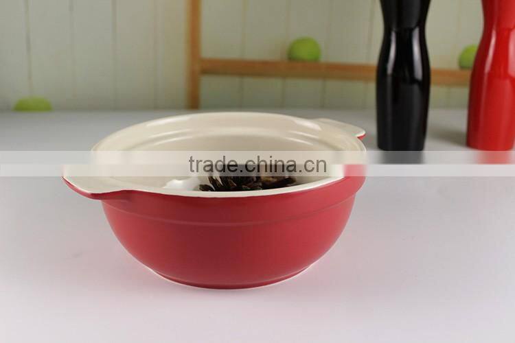 2017 Factory supplies custom ceramic cookware casserole carrier