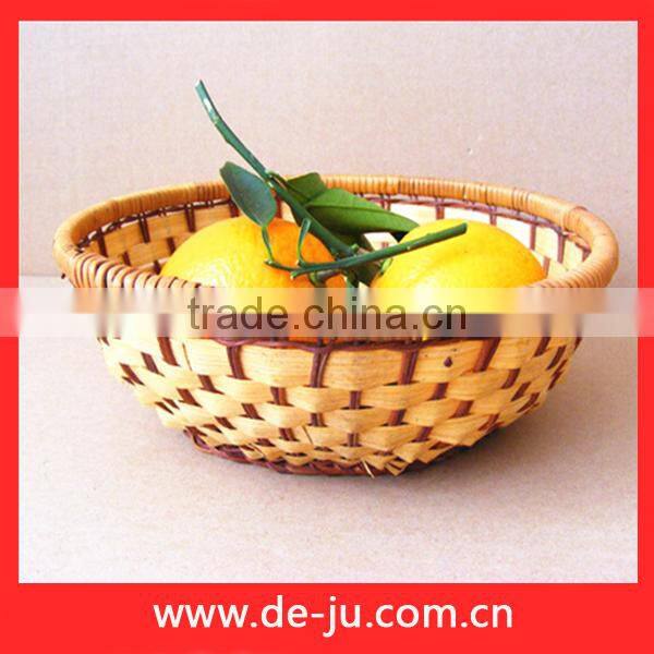 Natural Bamboo Halloween Pumpkin Basket