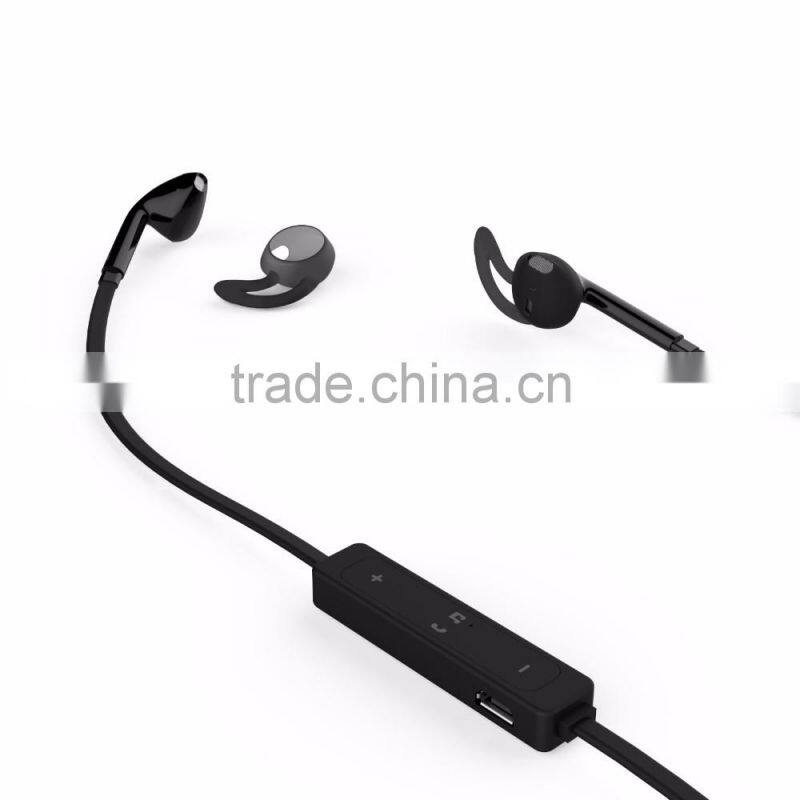4.1 Stero Wireless bluetooth Sport earphone, Smart Vehicle-mounted Mobile Phone Headset With Voice Answered Function