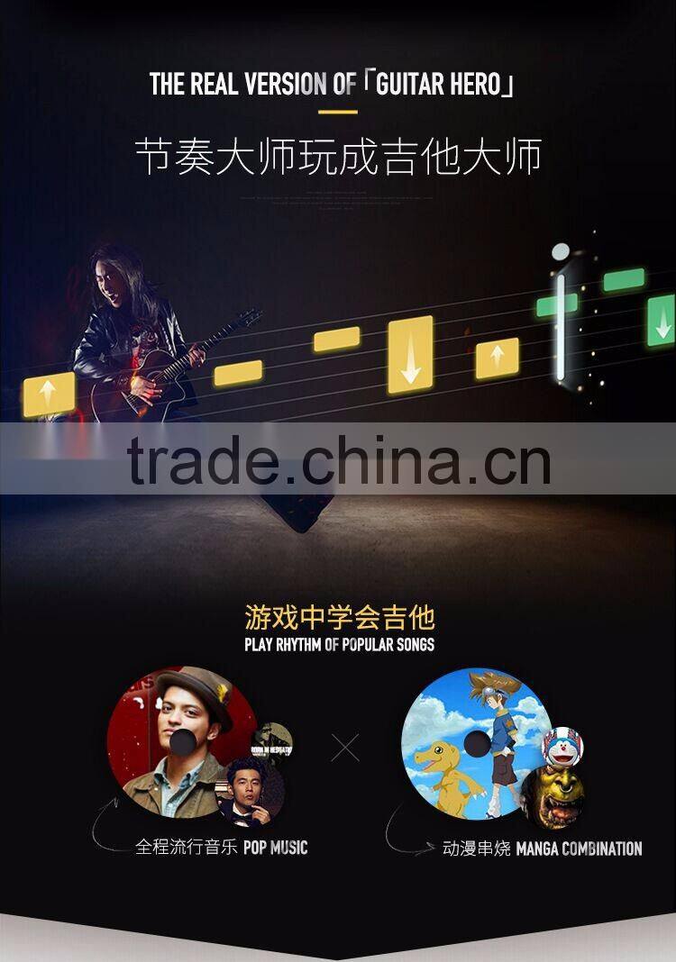 Electric guitar for fresh man, smart guitar easy for study, cool function guitar, new design guitar for sell