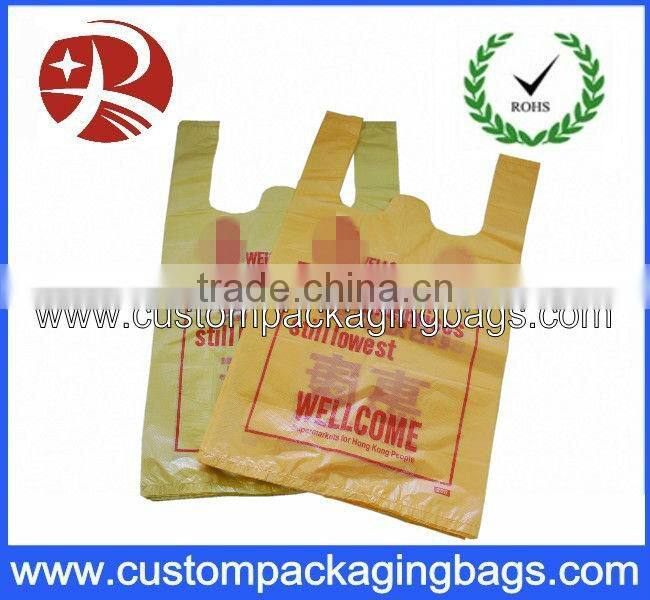 cold white PVA water soluble plastic bags