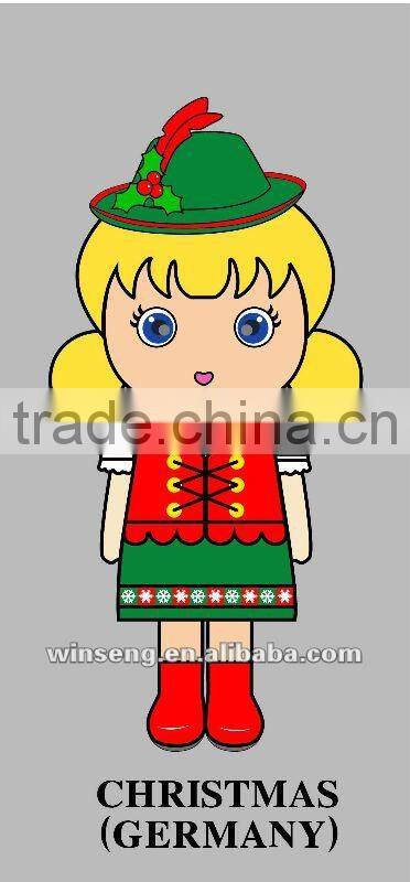 Vicacci CHRISTMAS Cultural Costume Figurine