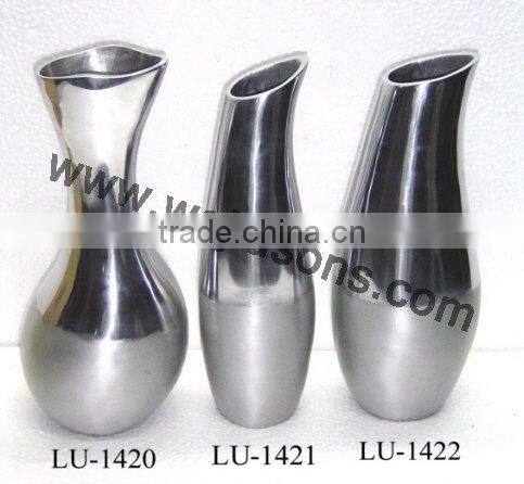 decorative metal flower vases for weddings