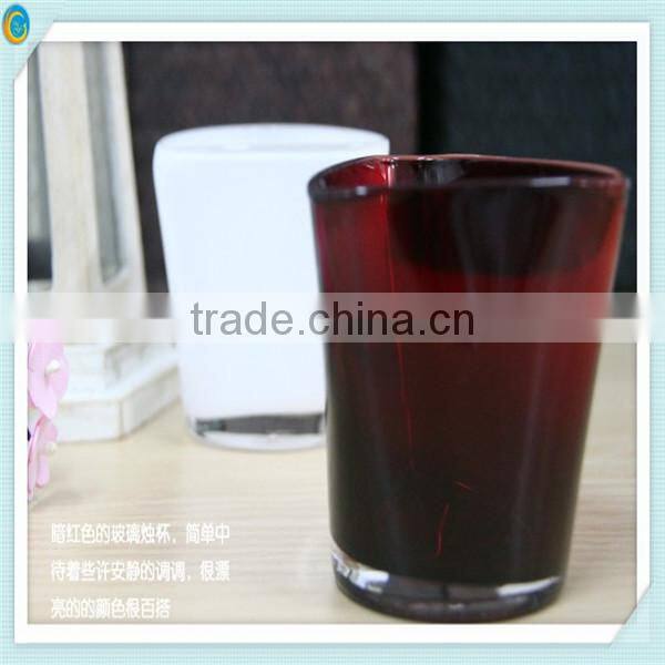 tealight holder long stem clear tealight glass candle holder