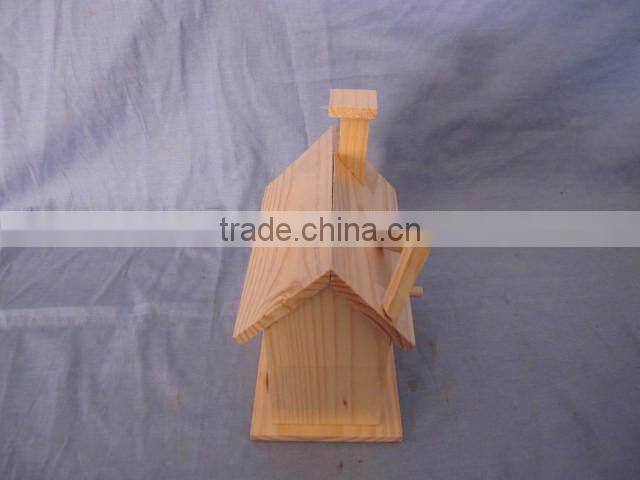 wooden craft Folding bird house