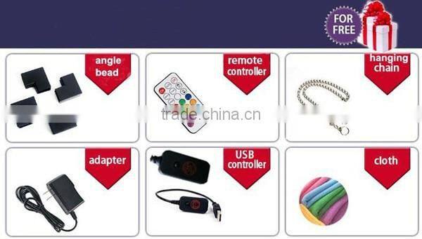 Acrylic LED light display advertising board / color changing LED magic writing board