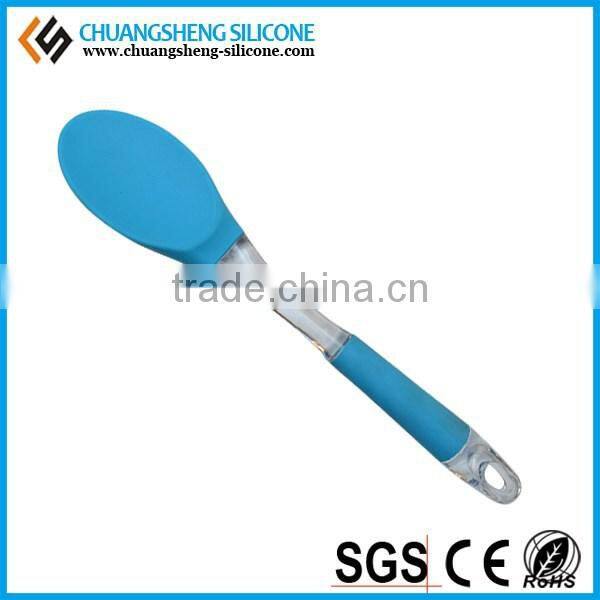 Kids favourite non broken FDA grade silicone spoon, soup spoon, BABY eating spoon