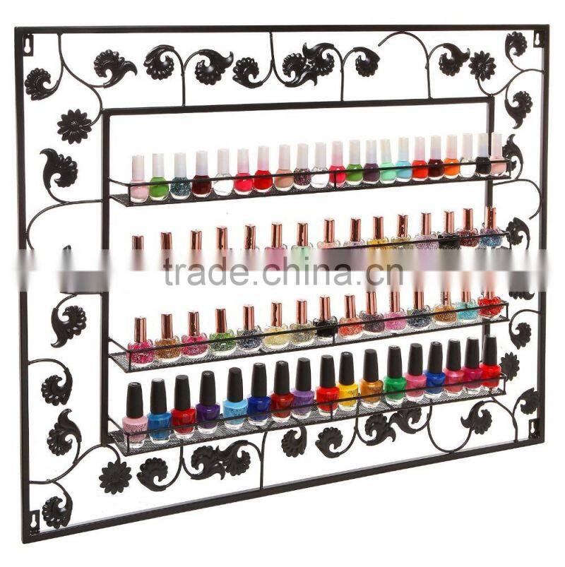 4 Tiered Nail Polish Organizer Cosmetics Display Rack