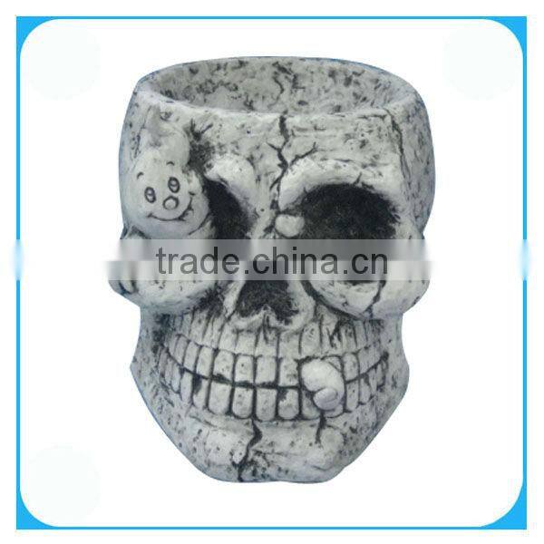 Halloween decorative ceramic candle holder