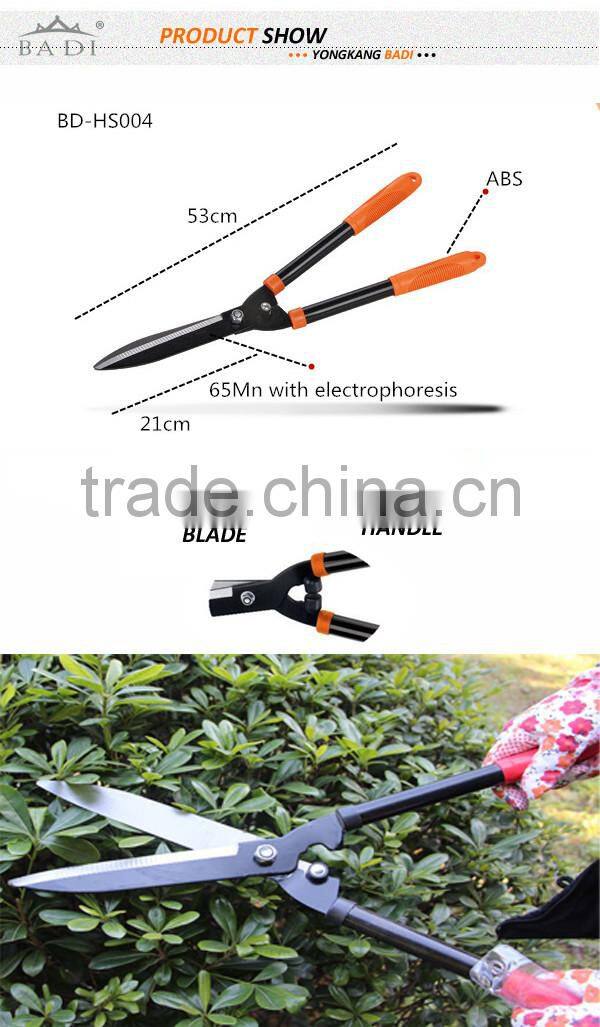 2016 new high quality Non slip grip garden hand Hedge Shear