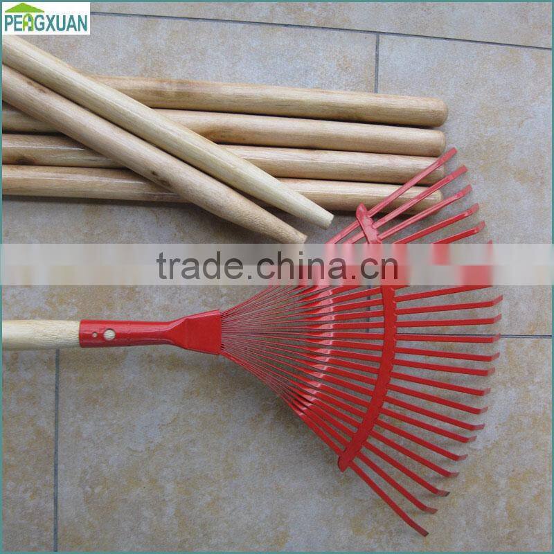 wooden rake handle for farming tools