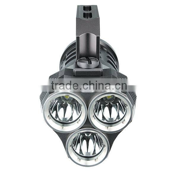 Super best 3 Cree led 3000 lumen diving powerful led flashlight